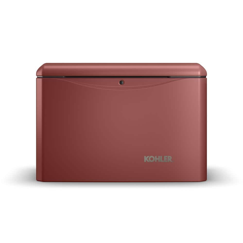 KOHLER RCA 14 000 Watt Air Cooled Whole House Generator Brick Dust   Kohler House Generators 14rca Qs208 64 1000 