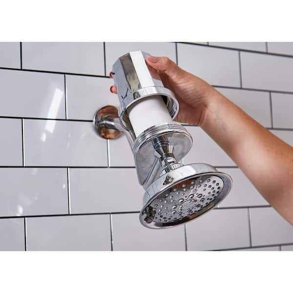 GE Universal Shower Filtration System GXSM01TBL - The Home Depot