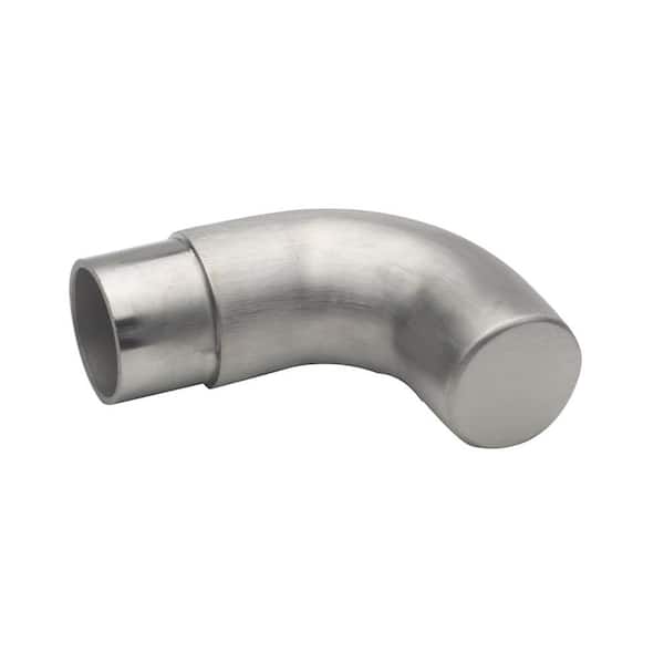 Lido Designs Stainless Steel Radius Wall Return for 1-1/2 in. O. D. Tubing