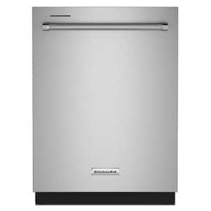 24 in. Built-In Tall Tub Dishwasher in PrintShield Stainless Steel with Third Level Jet Rack