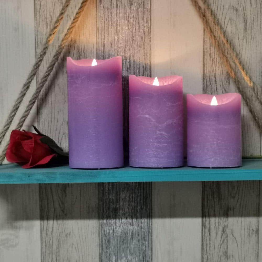 purple-flameless-candles-
