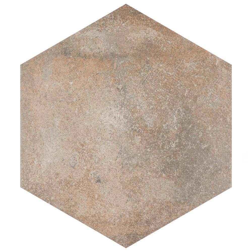 Boston Ferro Hex Crema 14-1/8 in. x 16-1/4 in. Porcelain Floor and Wall Tile (11.07 sq. ft./Case) price history on PriceWatchPro