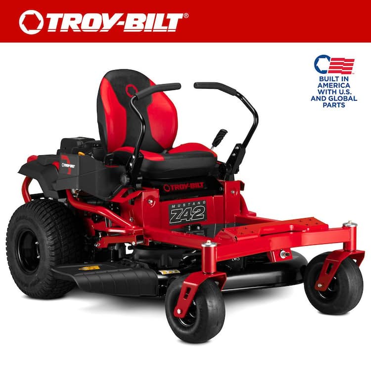 Troy-Bilt Mustang Z42 Zero-Turn Lawn Mower, 17ARFACSA66