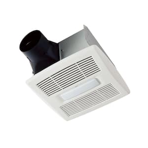 InVent Series 110 CFM Ceiling Installation Bathroom Exhaust Fan with Light, ENERGY STAR