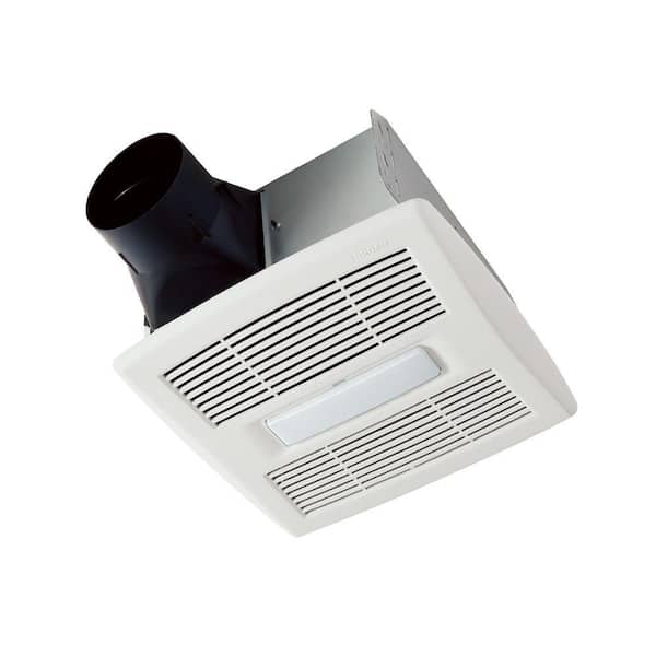 Broan-NuTone InVent Series 80 CFM Ceiling Installation Bathroom Exhaust Fan with Light, ENERGY STAR*