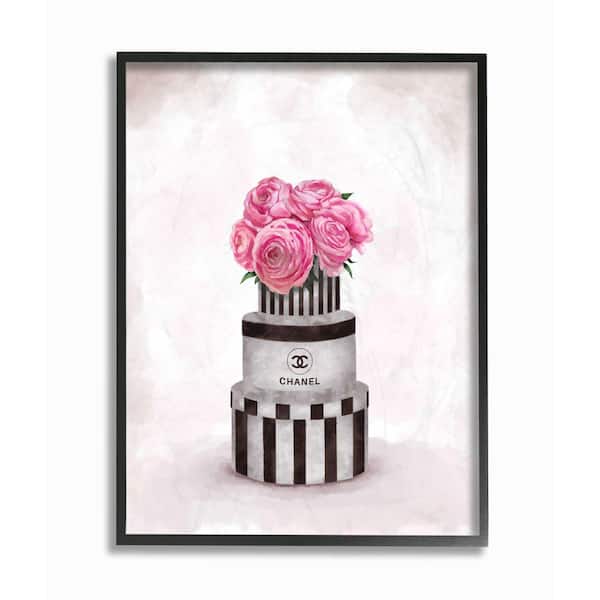 Stupell Industries Fashion Flower Box Stack Pink Paintingby Ziwei  LiFramed Abstract Wall Art 14 in. x 11 in. ygg-171_fr_11x14 - The Home Depot