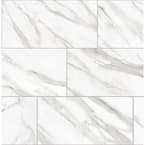 Avante Bianco White 12 in. x 24 in. Matte Porcelain Floor and Wall Tile (13.3 sq. ft./case)