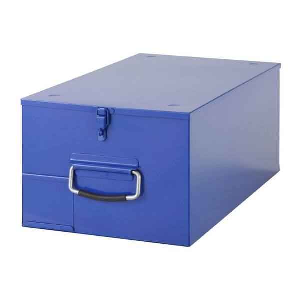 Buddy Products Blue Stacking File Vault
