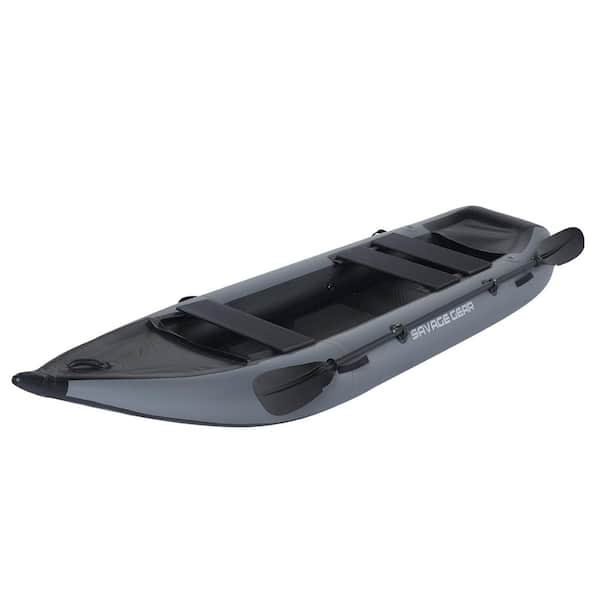Cesicia 2 Person 10.8 ft. Inflatable Dinghy Boat with Pump and Oars Set  plus Rescue Rubber Rowing Boat LJJ-fea-69 - The Home Depot