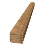 1 in. x 6 in. x 8 ft. Barn Wood Light Brown Shiplap Pine Board (6-Pack)