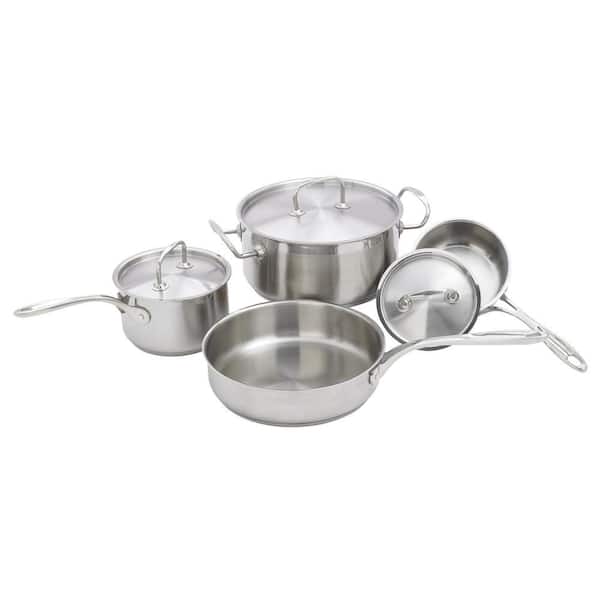 7-piece Stainless Steel Cookware Set
