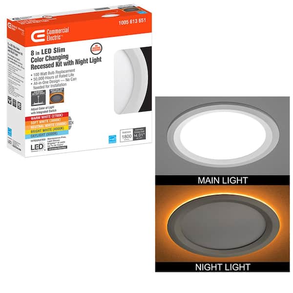 Integrated Ultra LED Recessed Ceiling Lights Bathroom Set of 3 Spotlights 
