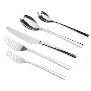 Sparland 20-Piece Silver Stainless Steela Flatware Set (Service for 4)