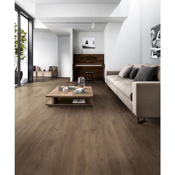 Century Oak 12 MIL x 6 in. x 48 in. Glue Down Luxury Vinyl Plank Flooring (36 sq. ft./case)