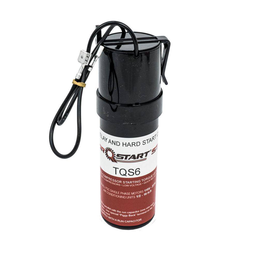 TorQstart 130-156 MFD Hardstart Capacitor Up to 500% Torque for 1/2-10 HP HVAC Systems 115-277-Volt price history on PriceWatchPro