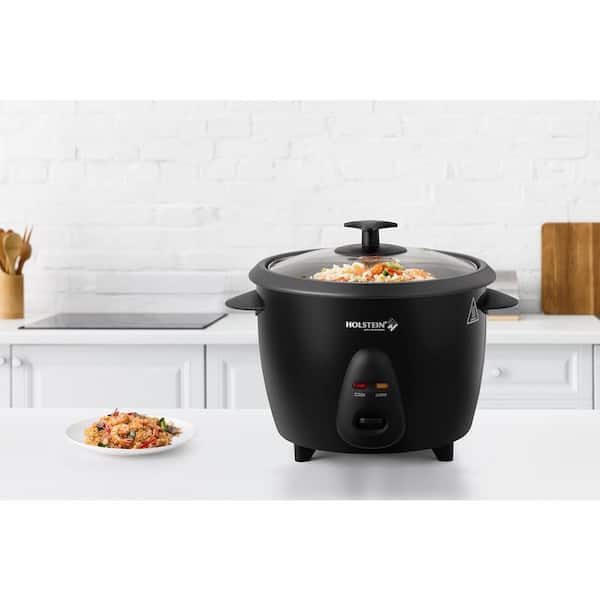 LP Living Plus Electric Rice Cooker, Non Stick Coating, One Touch Button (1.5L/8Cup)