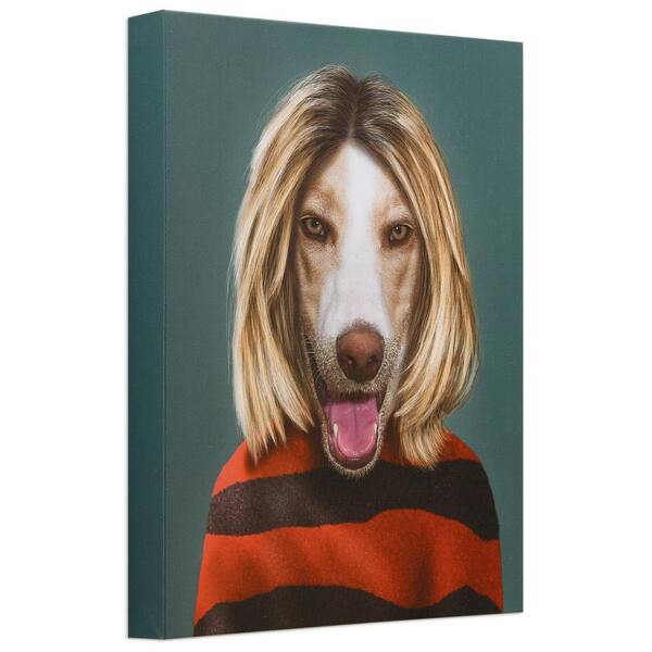 Pets Rock 20 in. x 16 in. GG Graphic Art on Wrapped Canvas Wall