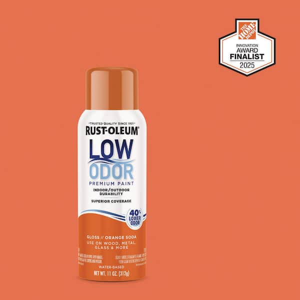 11 oz. Gloss Orange Soda Low Odor Water-Based Spray