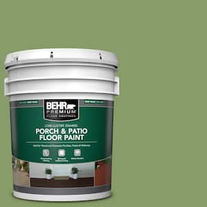 5 gal. #M370-5 Agave Plant Low-Lustre Enamel Interior/Exterior Porch and Patio Floor Paint