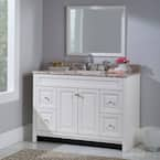 Home Decorators Collection Brinkhill 48 in. W x 34 in. H x 22 in. D Bath Vanity (Must See, Use Preview to Determine Condition)