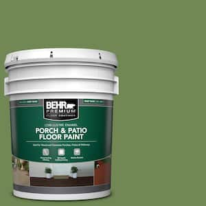 5 gal. #M370-6 Snip of Parsley Low-Lustre Enamel Interior/Exterior Porch and Patio Floor Paint