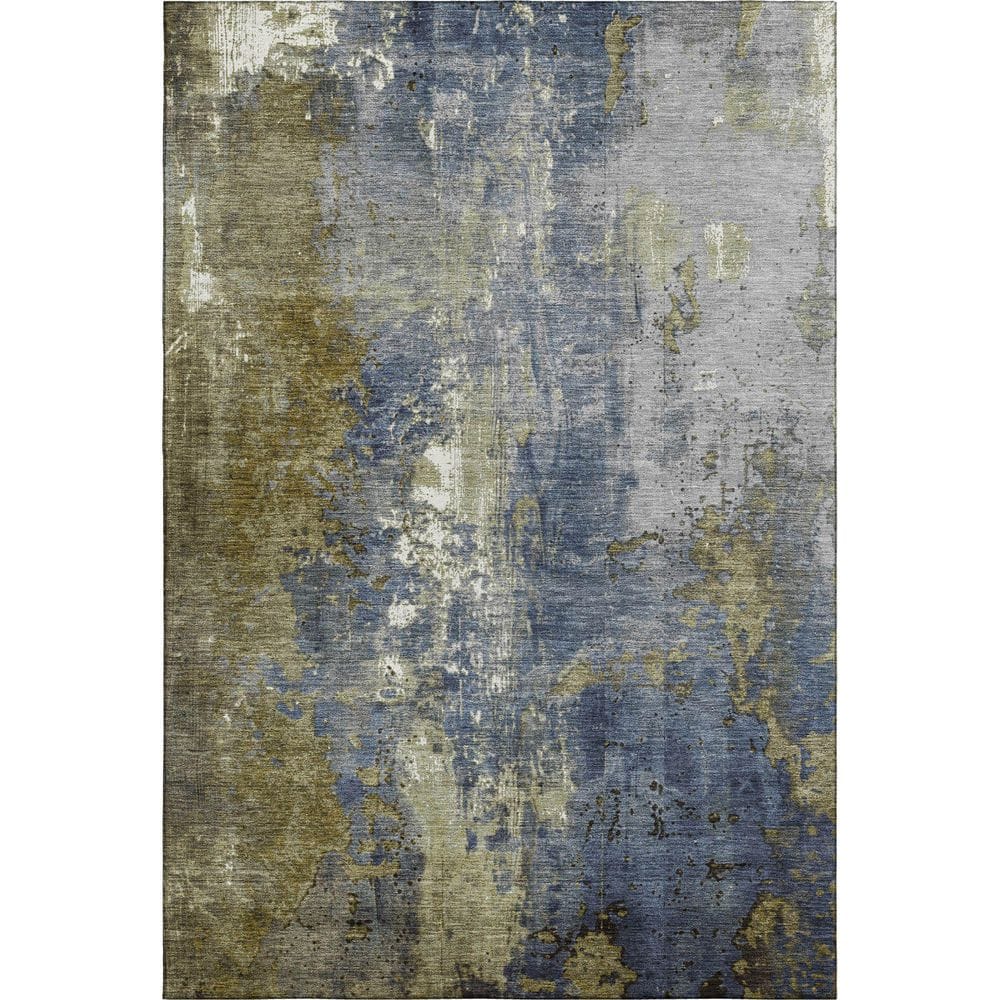 Mayfield Premium Machine Washable Abstract AMF1870 Khaki 8 ft. x 10 ft. Area Rug price history on PriceWatchPro