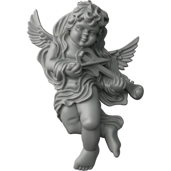 Ekena Millwork 5-1/2 in. x 11-7/8 in. x 17-3/8 in. Polyurethane Classic Angel Right Onlay