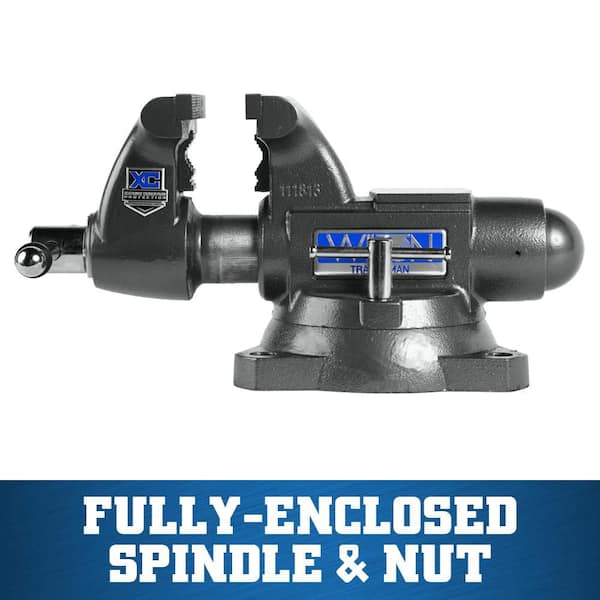 Wilton Tradesman XC Vise, 8 in. Jaw Width, 6-3/4 in. Jaw Opening