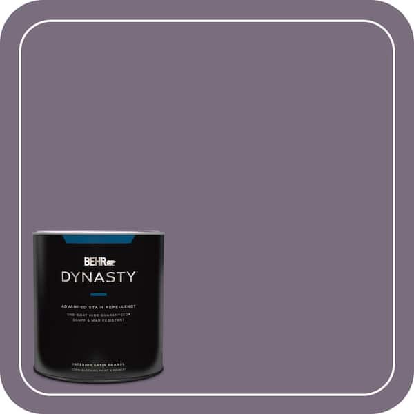 BEHR DYNASTY 1 qt. #MQ5-37 Composers Magic One-Coat Hide Satin Enamel Interior Stain-Blocking Paint and Primer
