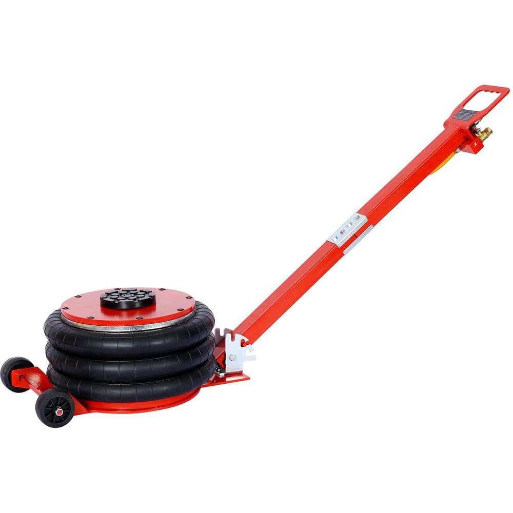 5T Triple Bag Air Jack Pneumatic Jack 3 Bag Lifting 16 in. Capacity 5T 11000 lbs. Easy-Collapsing Terrain Red Color price history on PriceWatchPro