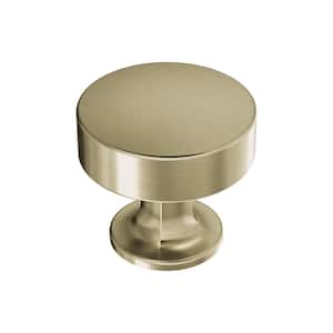 Everett 1-5/16 in. (34 mm) Diameter Golden Champagne Cabinet Knob