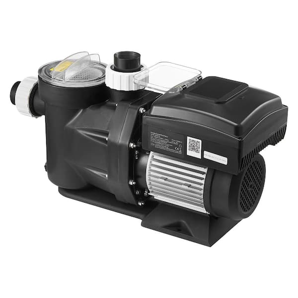 Variable Speed Pool Pump 1.5 HP, 115 GPM Flow, 50 ft. Head, Permanent Magnet Motor for In-Ground Above-Ground Pools