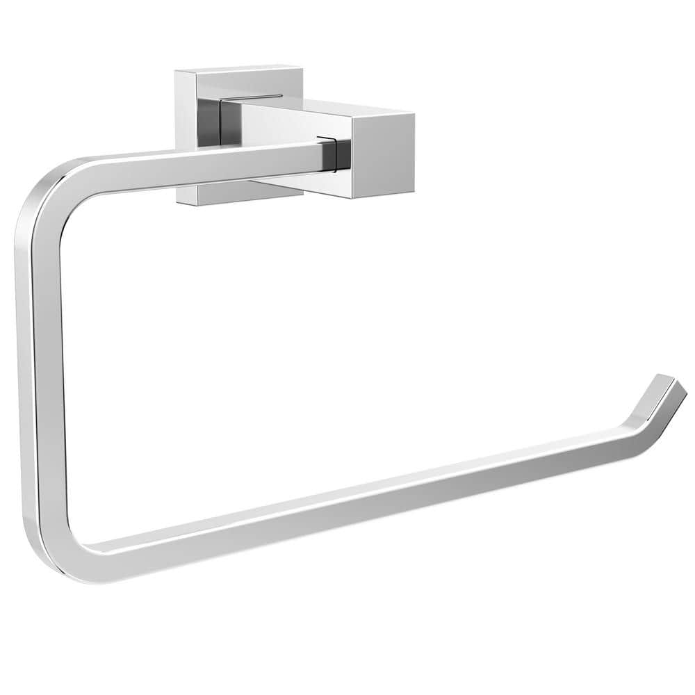 Chrome Modern Wall Mounted Towel Ring