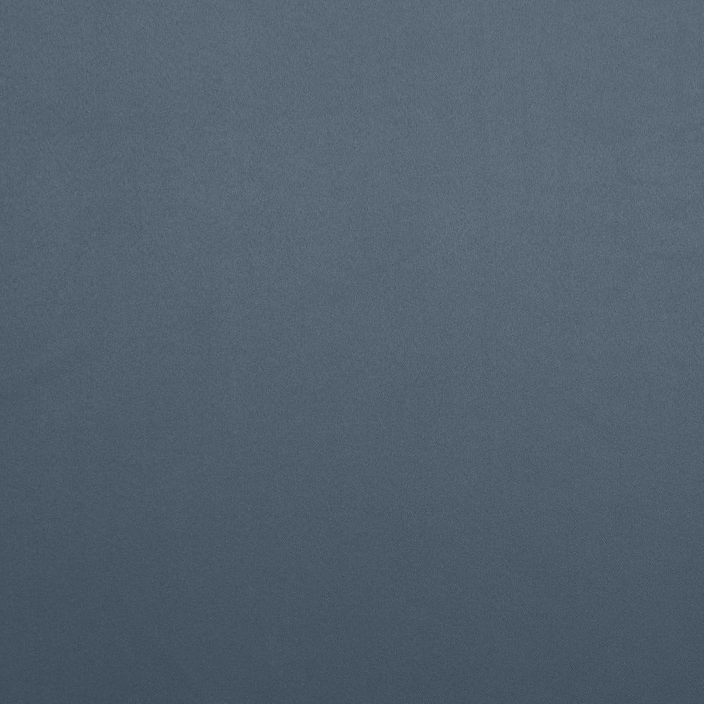 Vintage Indigo Polyester Blackout Grommet Curtain Panels, 52" x 84"