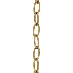 Accessory Chain 10 in. Brushed Bronze 9-Gauge Chain