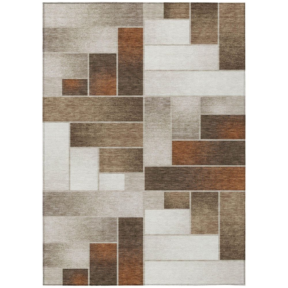 Chantille Machine Washable Indoor/Outdoor Abstract ACN2709 Beige 8 ft. x 10 ft. Area Rug price history on PriceWatchPro