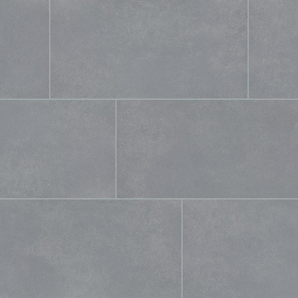 Daltile Cohesion Grey 12 in. x 24 in. Color Body Porcelain Floor and Wall Tile (458.88 sq. ft./pallet)