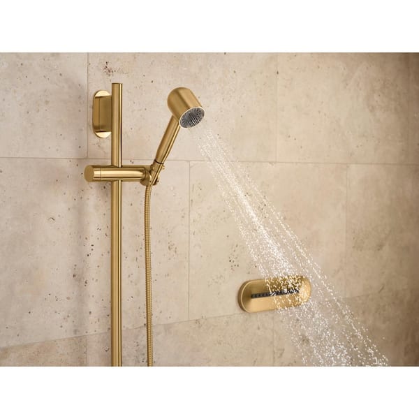 KOHLER Statement 1-Spray Patterns with 1.75 GPM 2.5 in. Wall Mount 