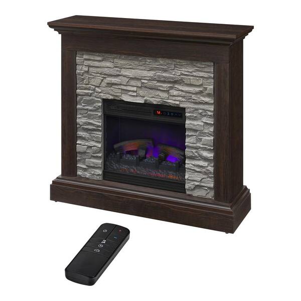 StyleWell Whittington 40 W Freestanding Electric Fireplace