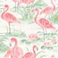 InHome Pink Flamingo Beach Peel and Stick Wallpaper 8-in. x 10-in ...