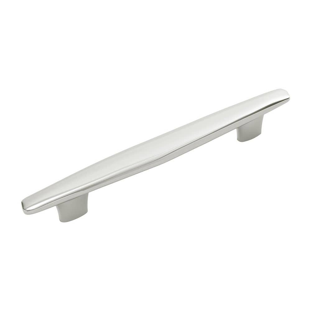Pebble Collection Pull 6-5/16 in. (160mm) & 7-9/16 in. (192mm) Center to Center Polished Nickel Bar Cabinet Pull price history on PriceWatchPro