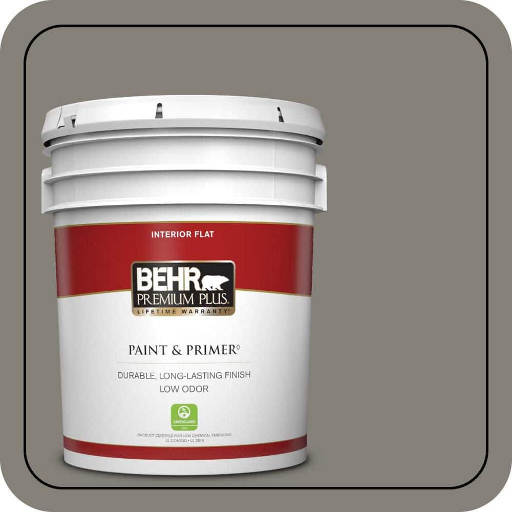 5 gal. #N360-5A Wood Ash Flat Low Odor Interior Paint & Primer price history on PriceWatchPro