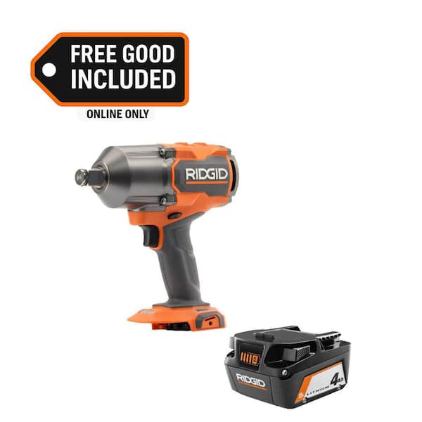 RIDGID 18V Brushless Cordless 3/4 in. High Torque Impact Wrench
