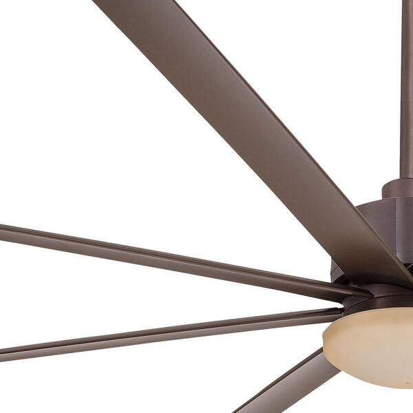Minka Aire Slipstream 65 In Integrated Led Indoor Outdoor Oil Rubbed Bronze Ceiling Fan With Light With Remote Control F8l Orb The Home Depot
