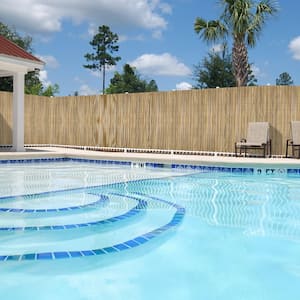 60in x 96in Privacy Screen Artificial Bamboo