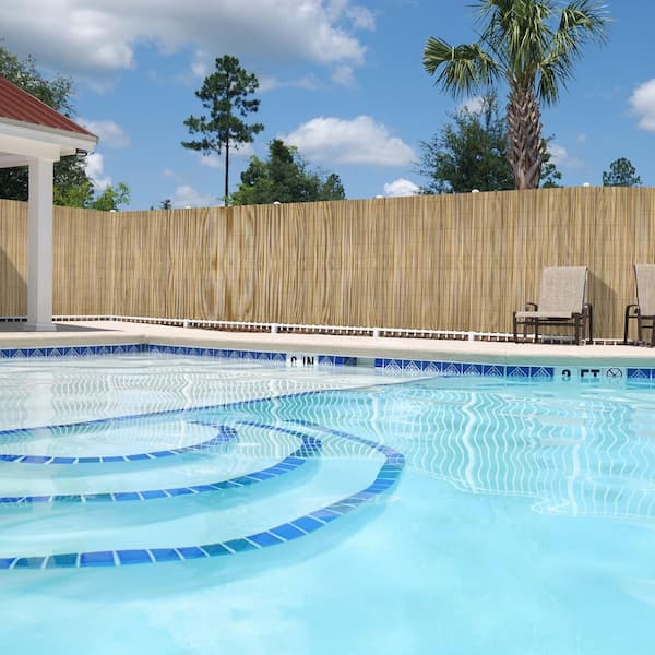 60in x 96in Privacy Screen Artificial Bamboo