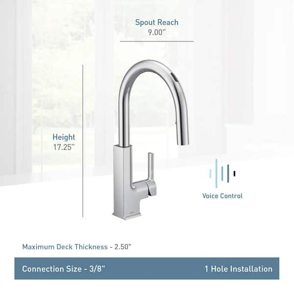 MOEN Sto Single-Handle Smart Touchless Pull Down Sprayer Kitchen