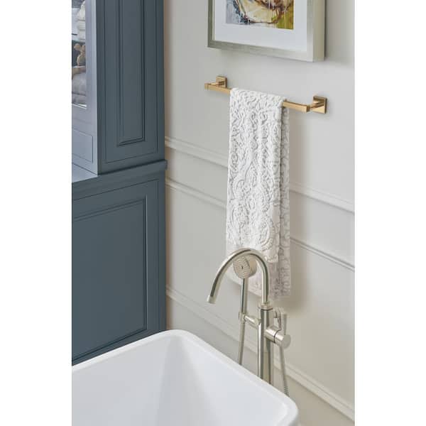 Appoint 18 in. (457 mm) L Towel Bar in Champagne Bronze