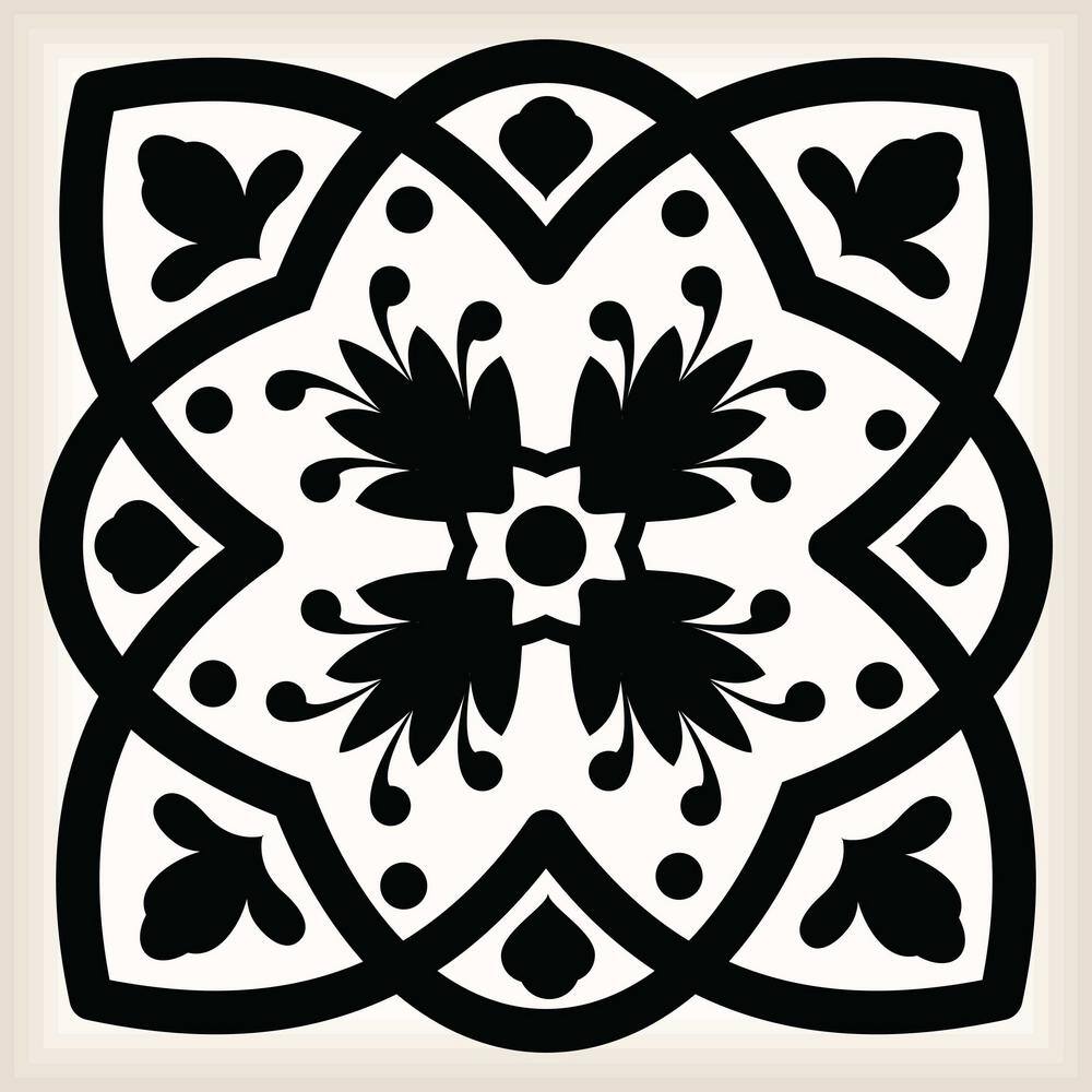 Black B99 8 in. x 8 in. Vinyl Peel and Stick Tile (24 Tiles, 10.67 sq. ft./Pack) price history on PriceWatchPro