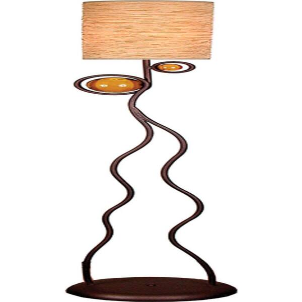 Filament Design Century 75 in. Textured Copper Floor Lamp